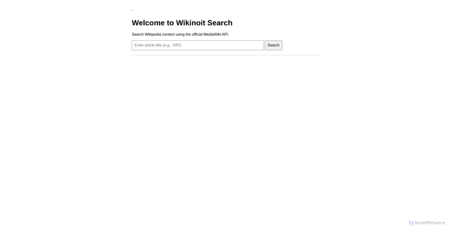Security scan screenshot of https://wikinoit-2qtzqxqj57.edgeone.app/