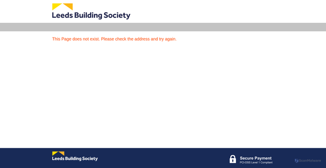 Security scan screenshot of https://leedsbuildingsociety.mysecurepay.co.uk