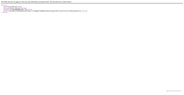 Security scan screenshot of https://assets.myadmessenger.com
