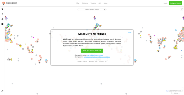 Security scan screenshot of https://aisfriends.com
