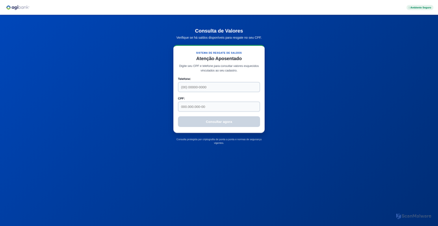 Security scan screenshot of https://agi-facil.vercel.app/