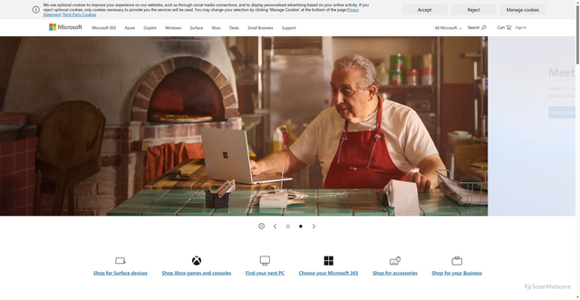 Security scan screenshot of http://z9mnjhy.pages.dev/