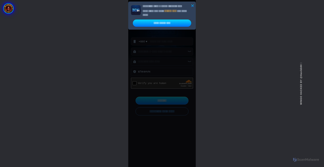 Security scan screenshot of https://bdwin-vip-hack-hasib-0bovyw4iln.edgeone.app/