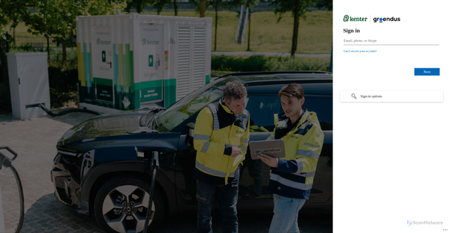 Security scan screenshot of https://app-kenterapps.prod.office.kenter.nu/