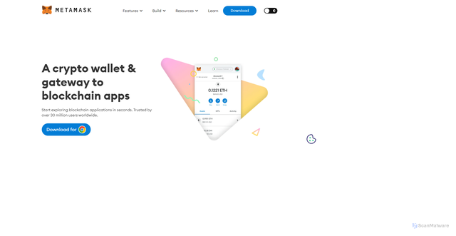 Security scan screenshot of https://meetmickloga.webflow.io/