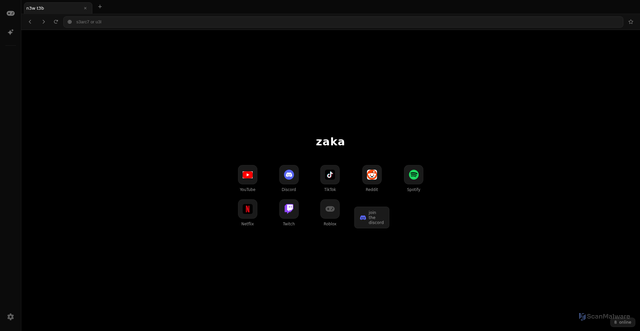 Security scan screenshot of https://bradesco.hoylldhd.bradesco.support.zaka25.duckdns.org