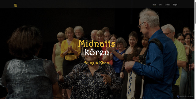 Security scan screenshot of https://midnattskoren.se