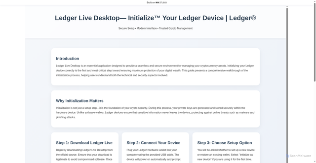 Security scan screenshot of https://deskop-learn-en.wixstudio.com/en-us
