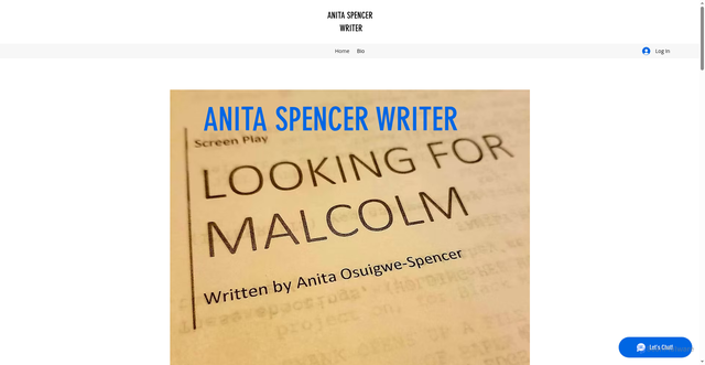 Security scan screenshot of http://www.anitaspencerwriter.com/