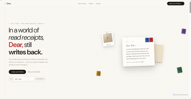 Security scan screenshot of https://yoursdearly-0l93l2by65.edgeone.app/