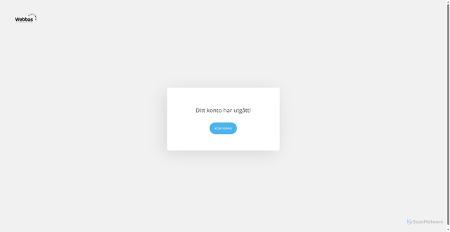 Security scan screenshot of https://oveliusteaching.se