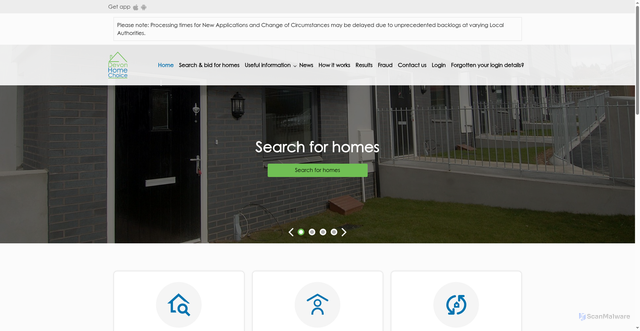 Security scan screenshot of https://www.devonhomechoice.com
