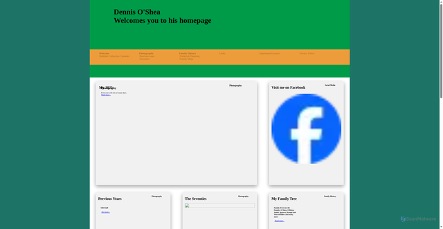 Security scan screenshot of badge.facebook.com