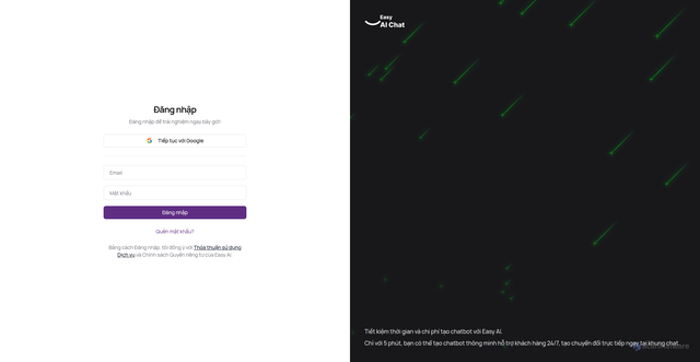 Security scan screenshot of https://console.easyaichat.app