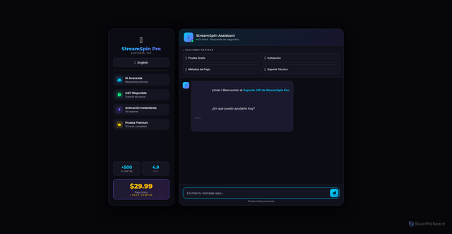 Security scan screenshot of https://helpchat-atqbwrc28g.edgeone.app/