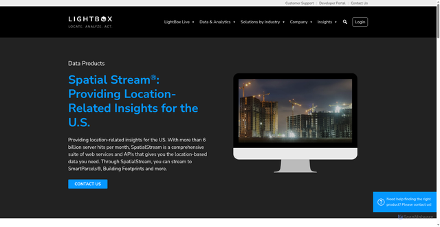 Security scan screenshot of https://parcelstream.com