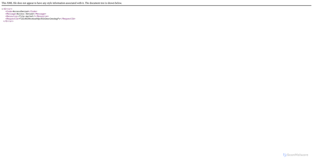 Security scan screenshot of https://t3.market.xiaomi.com