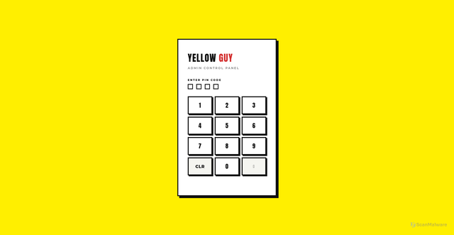 Security scan screenshot of https://yellowguyadmin-dphbud7bhd7p.edgeone.dev/