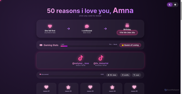Security scan screenshot of https://yearning-crimson-54ysbcogop-jp49ihb3as.edgeone.app/