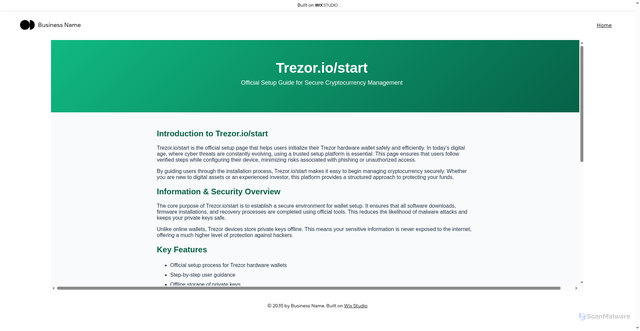 Security scan screenshot of https://able-startapp.wixstudio.com/en-us