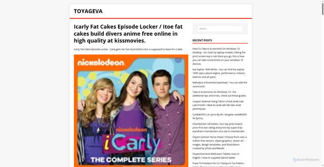 Security scan screenshot of https://avegayot.pages.dev/posts/icarly-fat-cakes-episode-locker
