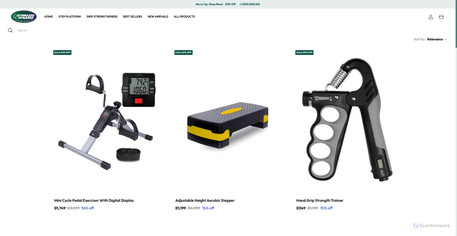 Security scan screenshot of https://gymnaziodynamiz.com/search