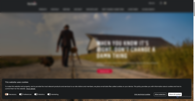 Security scan screenshot of https://www.wildturkeybourbon.com/en-us/