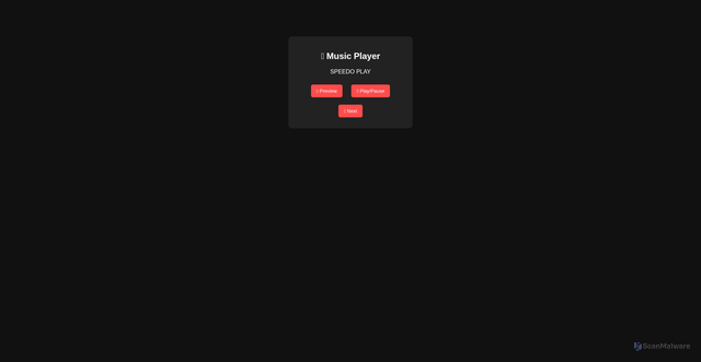 Security scan screenshot of https://speedomusic-xlu7wy4lob.edgeone.app/