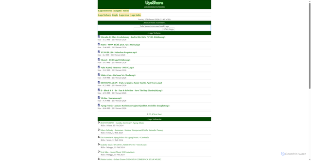 Security scan screenshot of https://uyeshare.cc