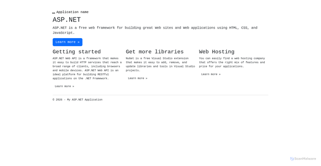 Security scan screenshot of https://pureway-docub-service.azurewebsites.net
