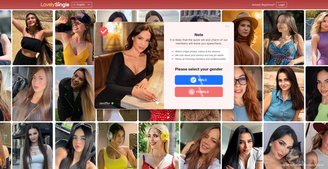 Security scan screenshot of https://www.lovelysingle.com/mrqa/register01.php?aid=2832&oid=CP287765&qpid_offer_id=LLS_808894TUDDM&qpid_clickid=69c82f7cb06f940001031fc2&qpid_subid=10038&source_tag=d069