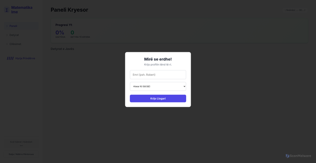 Security scan screenshot of https://albmaths-3nnnnwcboz.edgeone.app/