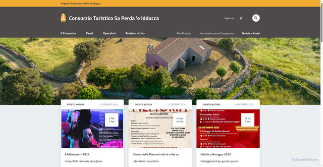 Security scan screenshot of https://iddocca.it/