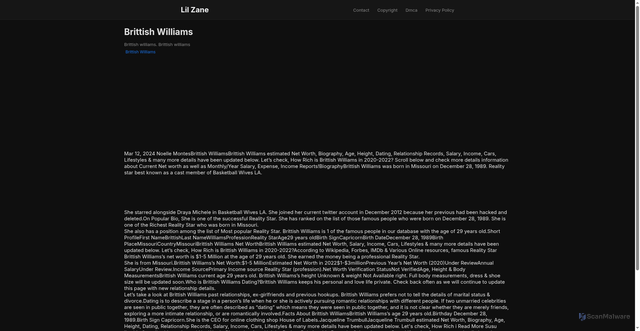 Security scan screenshot of https://mimpidigitalvision-dptqn5rknco5.edgeone.app/brittish-williams.html