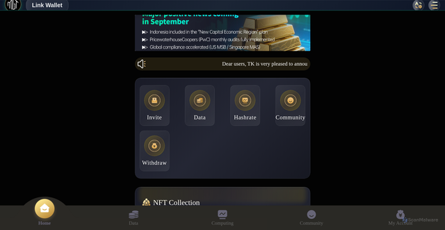 Security scan screenshot of http://mtgcoin.vip/