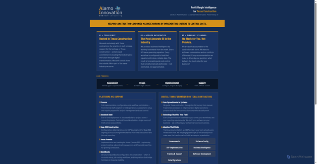 Security scan screenshot of https://tory-plum-zwe9y2vrpt-eruanxgmzh.edgeone.app/alamo_innovation_onepager__1_%20(3).html