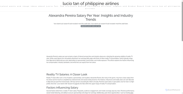 Security scan screenshot of https://urbandailyverse-dpi45pewyddw.edgeone.app/alexandra-pereira-salary-per-year.html