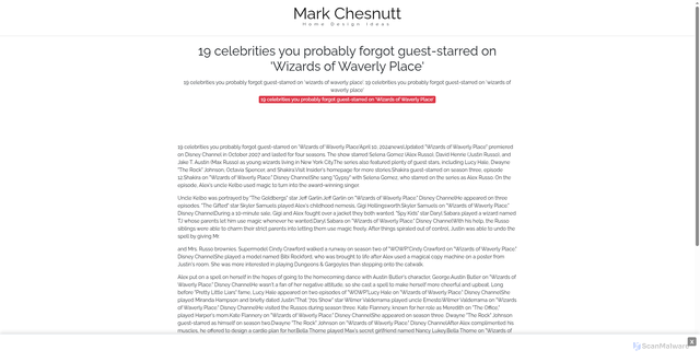 Security scan screenshot of https://gobeavercountyhugo-vw19kiqks4.edgeone.app/17734-19-celebrities-you-probably-forgot-guest-starred-on-wizards-of-waverly-place.html
