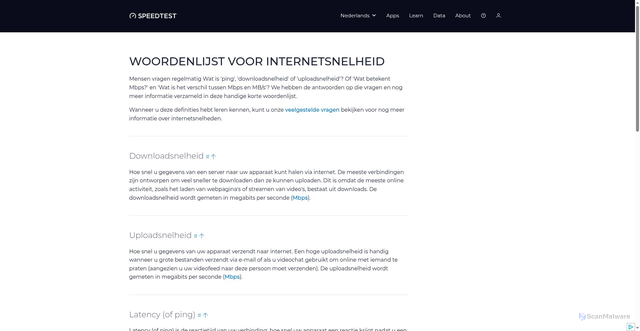 Security scan screenshot of https://241004dzl.pages.dev/nl/about/knowledge/glossary