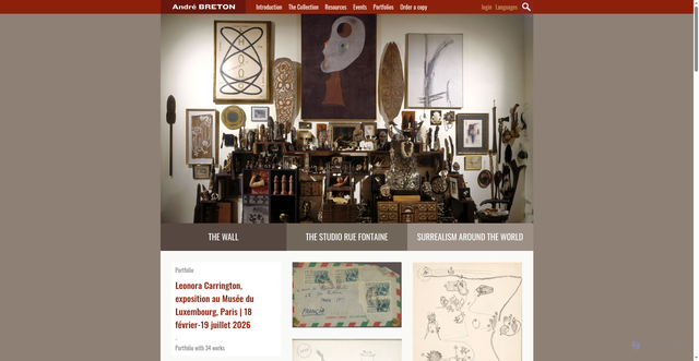 Security scan screenshot of https://www.andrebreton.fr