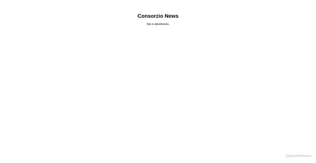 Security scan screenshot of https://www.consorziobonificadiarneo.it/