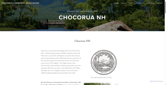 Security scan screenshot of https://www.chocoruanh.com/