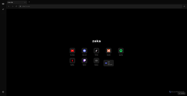 Security scan screenshot of https://qnrilptf.bradesco.www.support.zaka25.duckdns.org