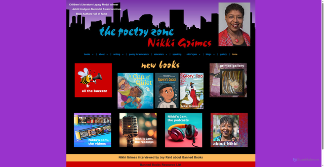 Security scan screenshot of https://nikkigrimes.com/