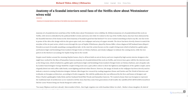 Security scan screenshot of https://africangrovehugo-hrtt52jxs0.edgeone.app/18959-anatomy-of-a-scandal-interiors-send-fans-of-the-netflix-show-about-westminster-wives-wild.html