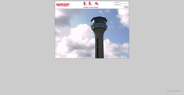 Security scan screenshot of https://lla.opscomsystems.com
