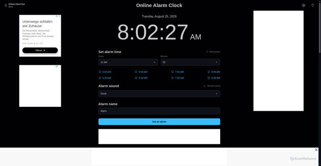 Security scan screenshot of adengine.snigelweb.com