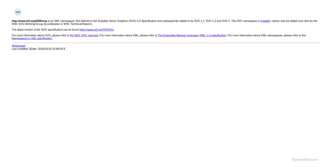 Security scan screenshot of https://www.w3.org/2000/svg?suid=f5f5e46e0ef38bceaa73ce1f201f134b&trk_id=40c767d68e7b40a46ee27863a0e7ed012affa3f5