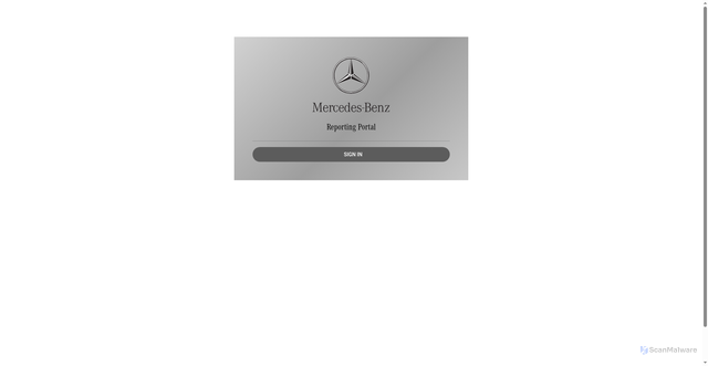Security scan screenshot of https://ladusireports-dev.mercedes-benz.com
