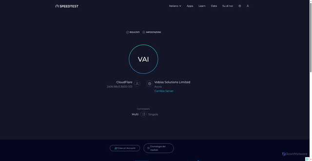 Security scan screenshot of https://dawang888.pages.dev/it